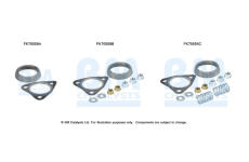 Montážní sada, výfuková trubka BM CATALYSTS FK70559