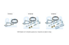 Montážní sada, výfuková trubka BM CATALYSTS FK70574