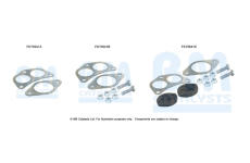 Montážní sada, výfuková trubka BM CATALYSTS FK70641