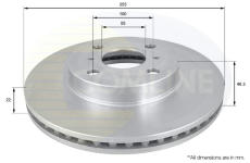 Brzdový kotúč COMLINE ADC01126V