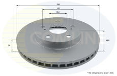 Brzdový kotúč COMLINE ADC01148V