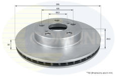Brzdový kotúč COMLINE ADC01154V