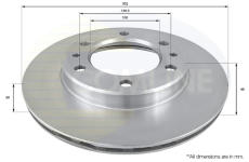 Brzdový kotúč COMLINE ADC0158V