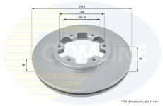Brzdový kotúč COMLINE ADC0238V