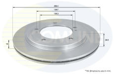 Brzdový kotúč COMLINE ADC0917V