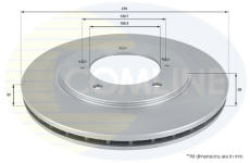 Brzdový kotúč COMLINE ADC0921V