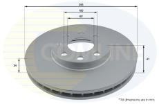 Brzdový kotúč COMLINE ADC1105V