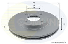 Brzdový kotúč COMLINE ADC1206V