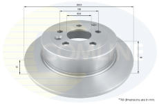 Brzdový kotúč COMLINE ADC1326