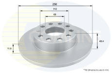 Brzdový kotúč COMLINE ADC1448