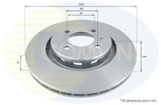 Brzdový kotúč COMLINE ADC1462V