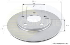 Brzdový kotúč COMLINE ADC1605V