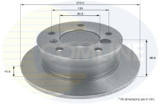 Brzdový kotúč COMLINE ADC1609