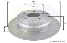 Brzdový kotúč COMLINE ADC1905