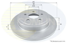 Brzdový kotúč COMLINE ADC2308