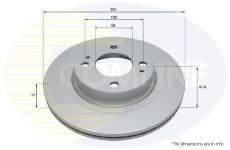 Brzdový kotúč COMLINE ADC2811V