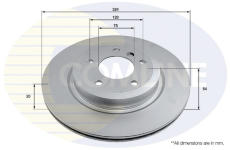 Brzdový kotúč COMLINE ADC2856V