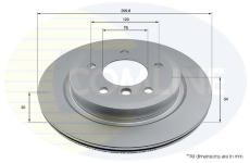 Brzdový kotúč COMLINE ADC2868V