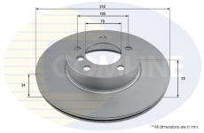 Brzdový kotúč COMLINE ADC2914V