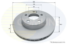 Brzdový kotúč COMLINE ADC5002V