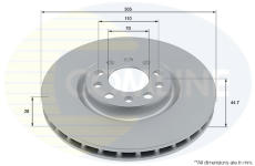 Brzdový kotúč COMLINE ADC5014V