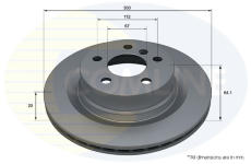 Brzdový kotúč COMLINE ADC5054V