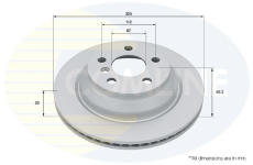Brzdový kotúč COMLINE ADC5056V