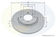 Brzdový kotúč COMLINE ADC5085