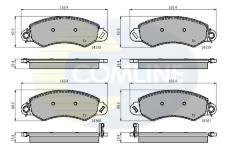 Sada brzdových platničiek kotúčovej brzdy COMLINE CBP31544