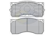Sada brzdových platničiek kotúčovej brzdy COMLINE CBP9075K