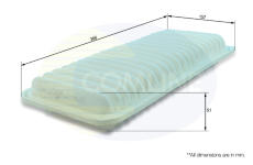 Vzduchový filter COMLINE CTY12189