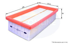 Vzduchový filter COMLINE EAF838