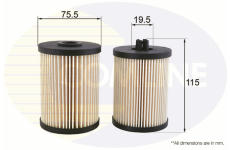 Palivový filter COMLINE EFF187