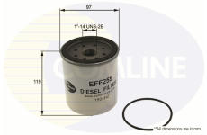 Palivový filter COMLINE EFF255