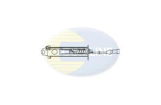 Výstrażný kontakt opotrebenia brzdového oblożenia COMLINE WL014