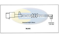 Výstrażný kontakt opotrebenia brzdového oblożenia COMLINE WL043
