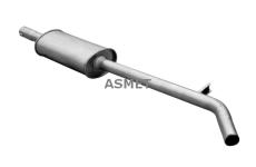 Stredni tlumic vyfuku ASMET 10.129