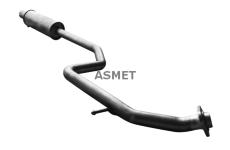 Stredni tlumic vyfuku ASMET 11.050