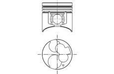 Píst KOLBENSCHMIDT 40054600