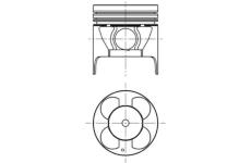 Píst KOLBENSCHMIDT 40056600