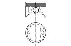 Píst KOLBENSCHMIDT 40062600