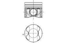 Píst KOLBENSCHMIDT 40095630