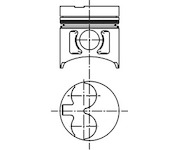 Píst KOLBENSCHMIDT 41529600