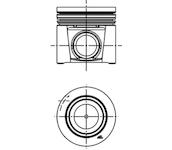 Píst KOLBENSCHMIDT 41706600