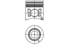 Píst KOLBENSCHMIDT 40340600