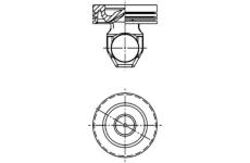 Píst KOLBENSCHMIDT 41519600