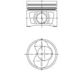 Píst KOLBENSCHMIDT 40409600