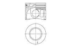 Píst KOLBENSCHMIDT 41072620