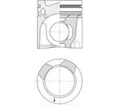Píst KOLBENSCHMIDT 41162600