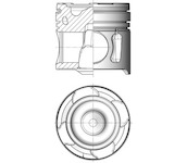 Píst KOLBENSCHMIDT 41255600